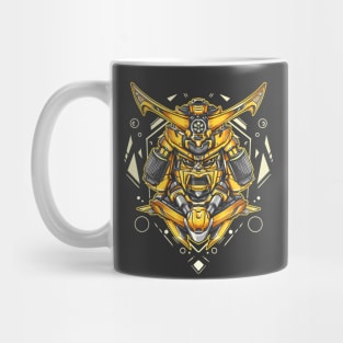 Mecha samurai car Mug